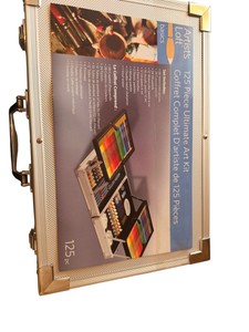 Artists Loft Deluxe Art Set  Colored Pencils, Oil Pastels, Acrylic Paints & Accessories