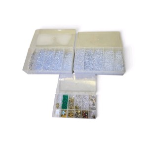 Vintage Bead Making  Jewelry Making  Crafting Bins Loaded