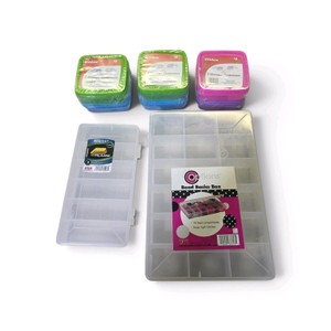 5 New Storage Containers Perfect for Crafts  Beads  Jewlery Making  Etc