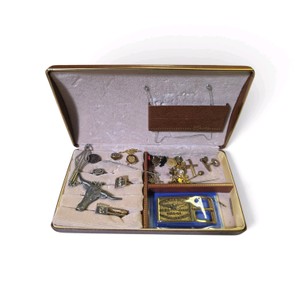 Small Jewlery Box Loaded with Vintage Jewelry
