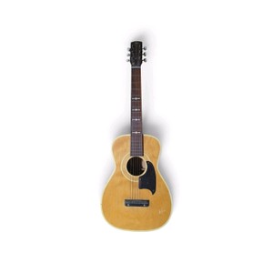 Valued at $400 The Touches by Barnie M.C. Bornholdt acoustic guitar dated May 1981 is a rare, small-scale independent or hobbyist build