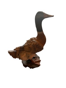 14 Decorative Mallard Duck Figurine  Hand-Painted Resin Wildlife Dcor