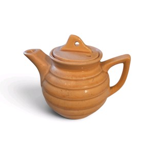 Vintage Brush McCoy pottery teapot