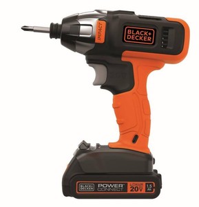 BLACKDECKER  20-Volt MAX  Cordless 14 Impact Driver Kit