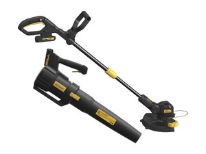 Yardworks  20-Volt Cordless 12 String Trimmer & 350 CFM Leaf Blower Combo Kit