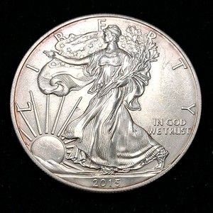 2015 American Silver Eagle .999 Fine Silver Coin.