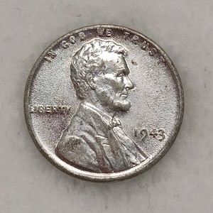 1943 Double Die Error Coin  Obverse 1943 Ghost Reverse PLU & O