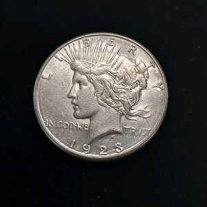 1923 Peace Dollar 90% Silver Constitutional Currency