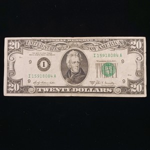 1969-A FRN Twenty Dollars in collectible condition