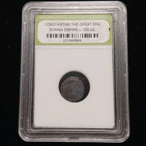 Constantine the Great Era Roman Empire Coin c. 330 AD - INB Slabbed
