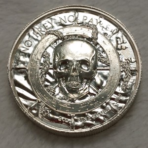 Davy Jones Locker 2 oz Ultra High Relief Silver Round (1 coin that is 2 oz.)
