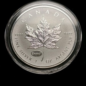 2015 Canada 1 oz $5 Silver Maple Leaf Reverse Proof coin