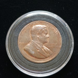 U.S. Mint Herbert Hoover Bronze Presidential Medal - 31st President MCMXXIX