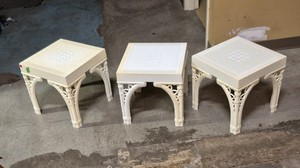 plastic tables