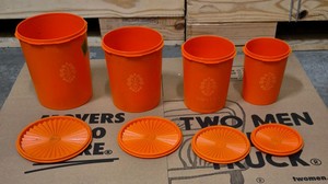 vintage Tupperware set