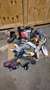 assorted shoes