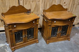 oak night stands