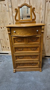 solid oak dresser