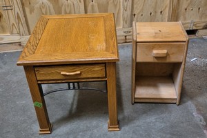 end table and night stand