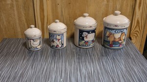 vintage canisters