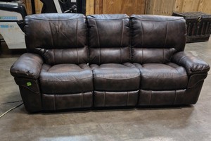 electric leather recliner couch