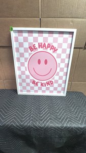 Be Happy Be Kid framed print