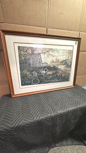This framed artwork is Another Mans Treasure by artist Ken Zylla 50800