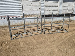 Angle Iron Shelf Units 2 Tier