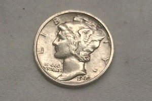1942-D MERCURY DIME