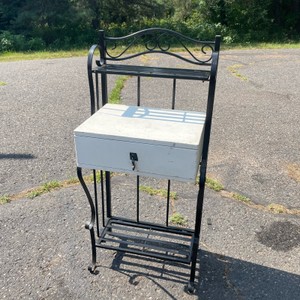 VINTAGE WROUGH IRON STAND