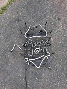 COORS NEON BEER LIGHT