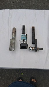 REECE TRAILER HITCH CONVERTER AND 2 TRAILER HITCHES