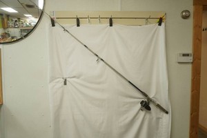 Fishing Pole. Open Face Spinning Reel