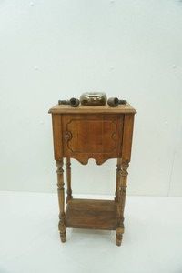 antiquevintage smoking stand 12x9.5x 25