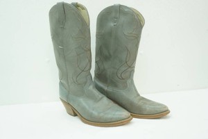 Mens 9 Grey Cowboy Boots