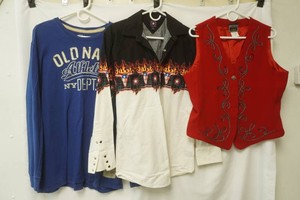 Old Navy Mens Long Sleeve Shirt Western Shirt Womens Studio XL Western Vest