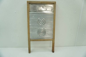 AntiqueVintage Washboard. Magic Circle Hand-E-MFG