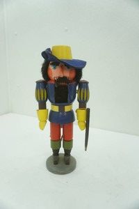 Vintage German NVT Nutcracker 13 Tall