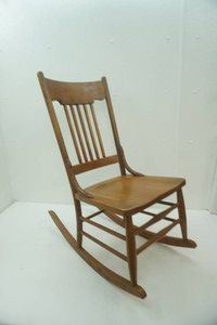 Vintage Wooden Rocking Chair