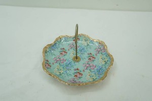 Vintage Floral Porcelain Serving Piece