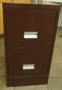 Metal File Cabinet 15x18x29
