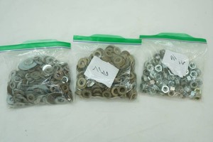 716th nuts and washer, one bag of mixed washers