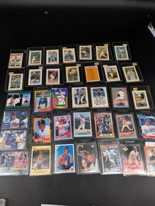 Vintage Baseball Card Mixed Lot Topps Donruss Fleer Score Stars