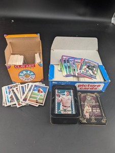 Vintage Baseball Card Mixed Lot Babe Ruth Topps Score Upper Deck