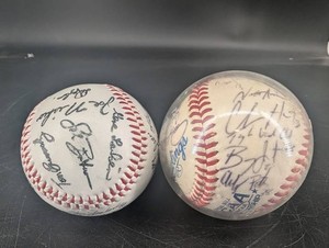 Signed Baseballs (Lot of 2)