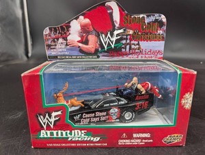 WWE Stone Cold Christmas Attitude Racing 143 Nitro Funny Car Asst 85150