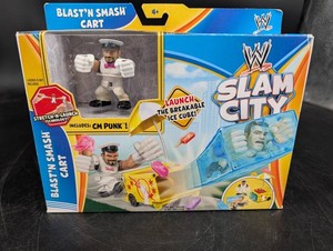 WWE Slam City Blast-N Smash Cart CM Punk BHL21