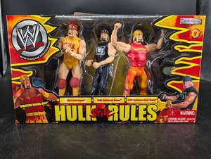 Vintage Jakks Pacific WWF Hulk Still Rules Figure Set