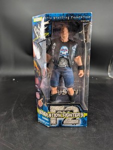 Vintage Jakks Pacific WWF Federation Fighters 2 Stone Cold Steve Austin