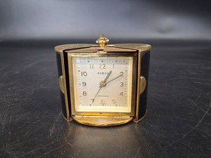 Vintage Semca Seven-Jewel Travel Alarm Clock Germany